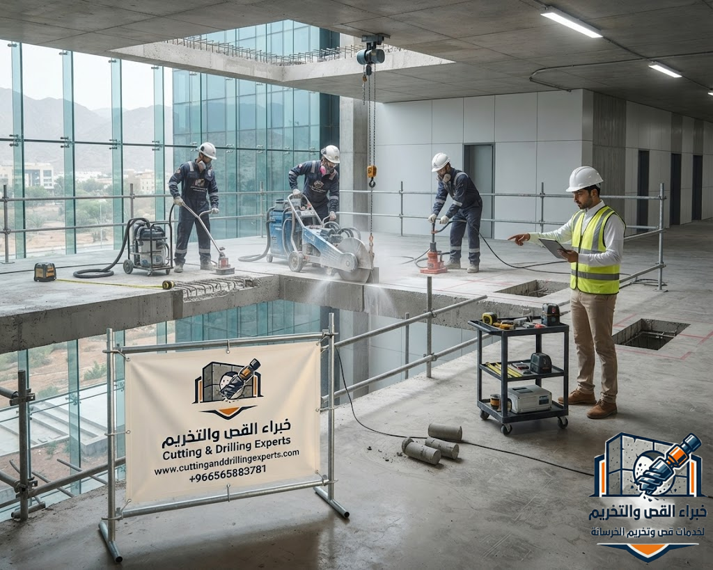   قص أسقف خرسانية حي الحوية الطائف | خصم 42% | خبراء القص والتخريم | 0565883781    